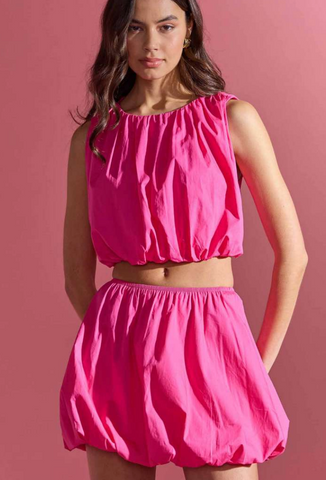 CELESTIA BUBBLE CROP TOP