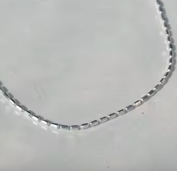 Sterling Silver Beaded Necklace