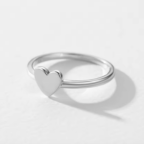 Sterling Silver Heart Ring