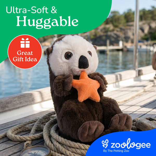 Earth Keeperz Sea Otter small 11" Recycled Plush