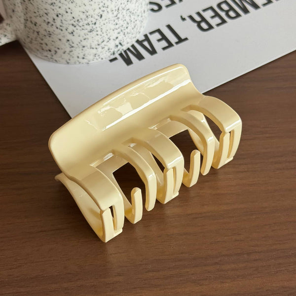 Piano Key Resin Hair Claw Clip