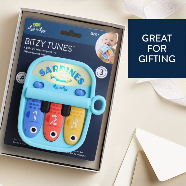 *NEW* Bitzy Tunes™ Light-up Interactive Piano Toy - Sardines