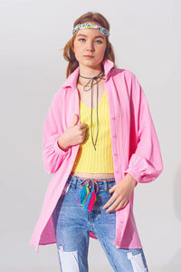 Textured Loose Fit Shirt