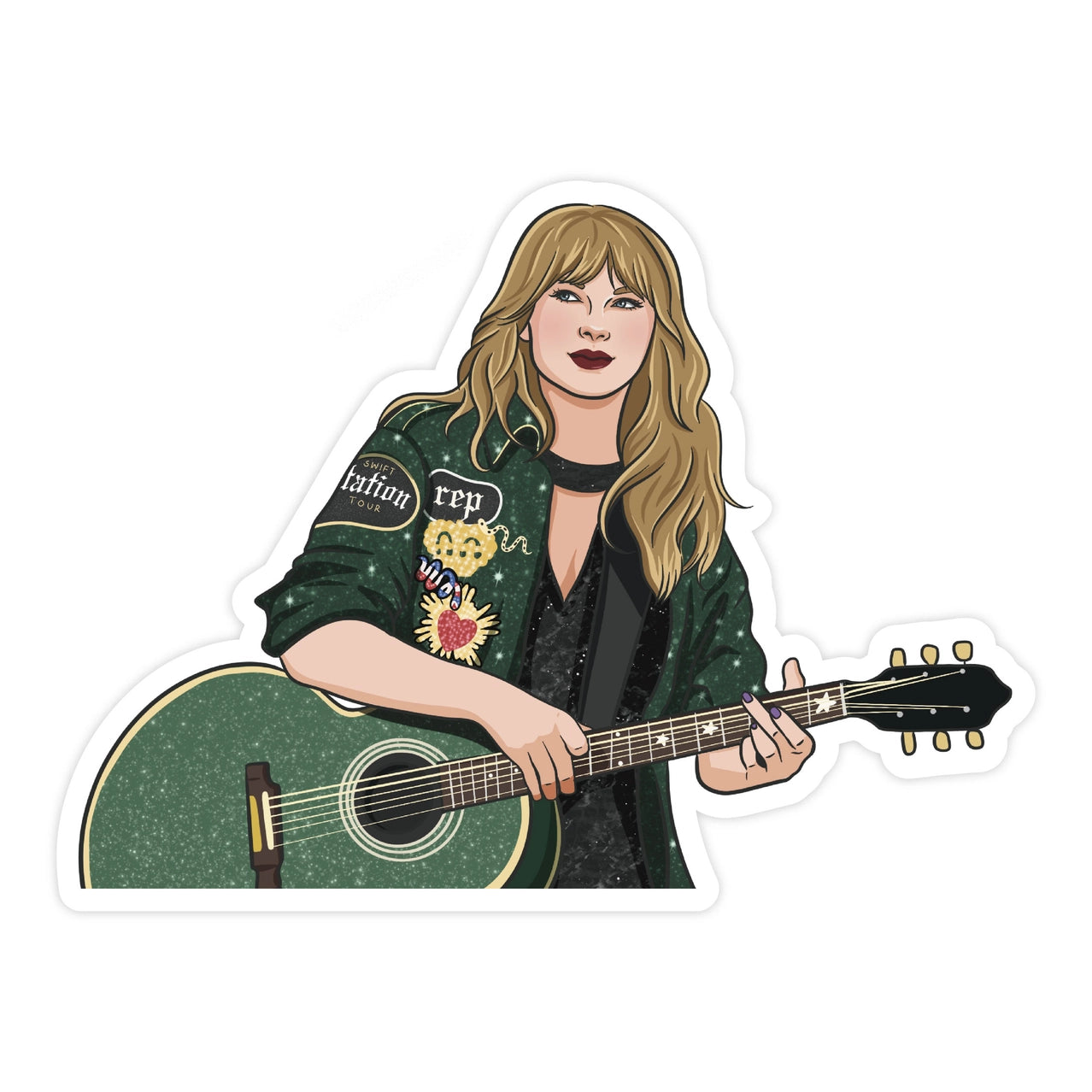 Taylor Reputation Pop Culture Sticker