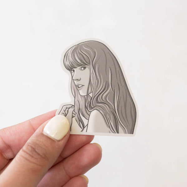 Taylor Tortured Poets Pop Culture Sticker