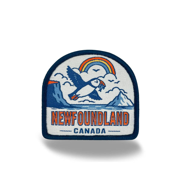 Newfoundland Canada Iron-On Woven Patch