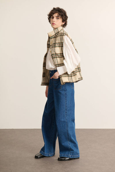 Plaid Vest