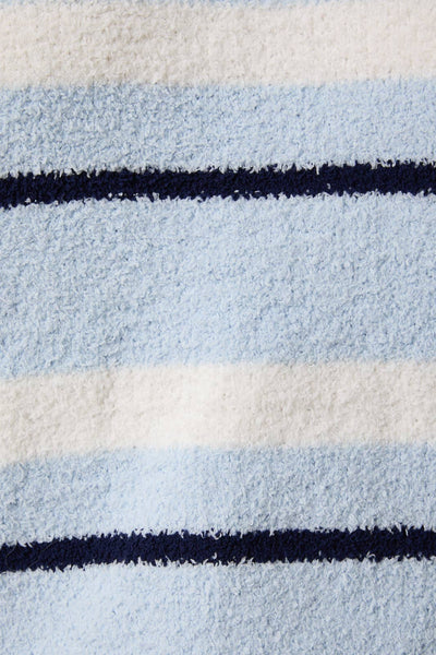 LONG SLEEVE STRIPE SWEATER TOP