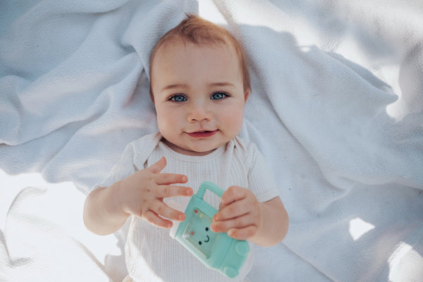 Sweetie Shake Plus™ - Teething + Rattle Toy (Tumbler)