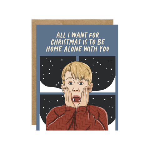 Home Alone Pop Culture Christmas Card