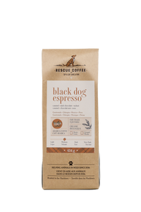 Black Dog Espresso | Medium Roast | 1lb Bag | Organic Coffee: Whole bean