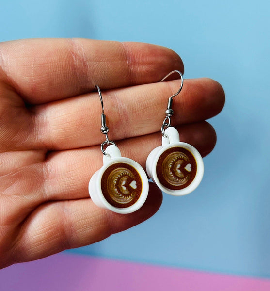 Coffee Earrings
