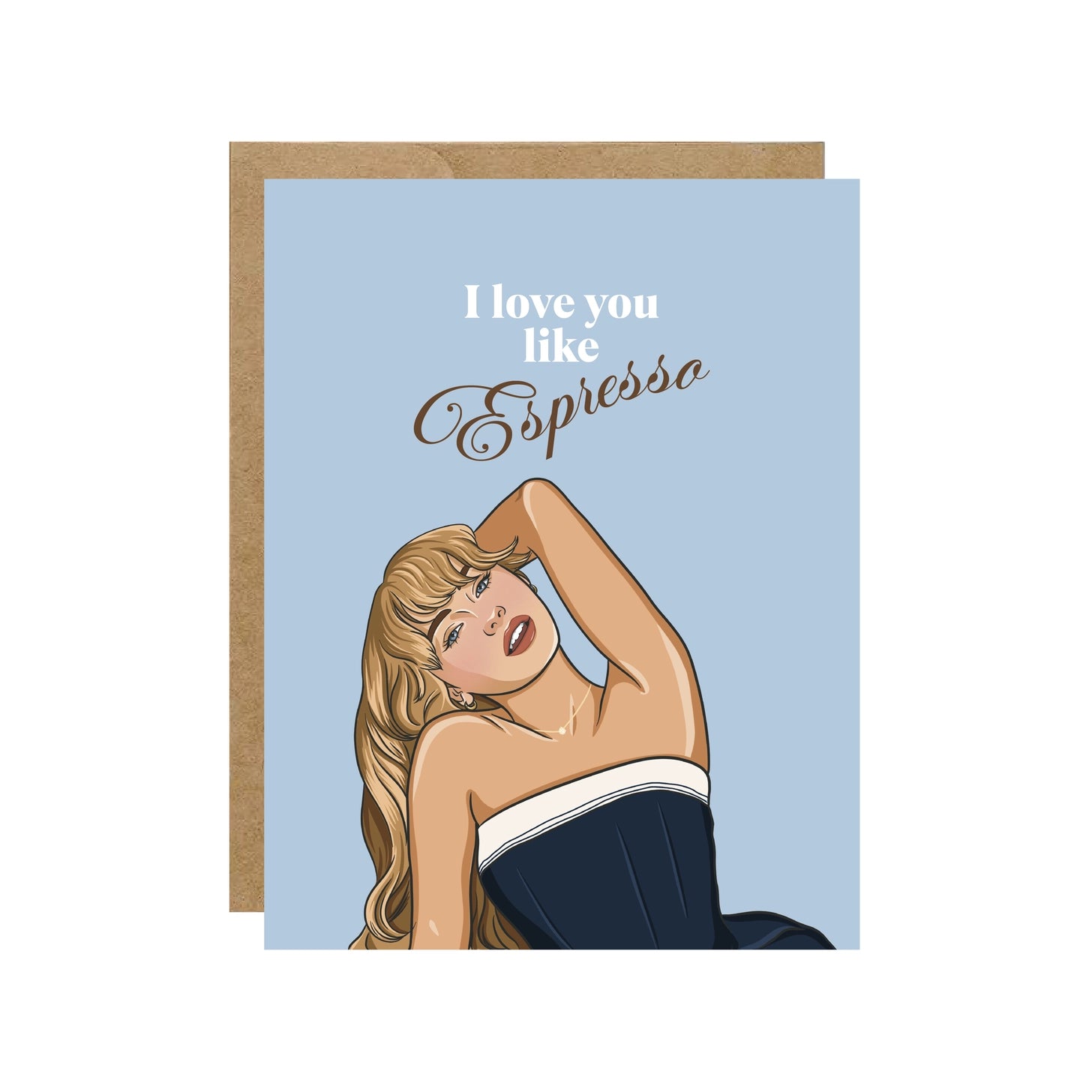 Sabrina Love You Like Espresso Pop Culture Card