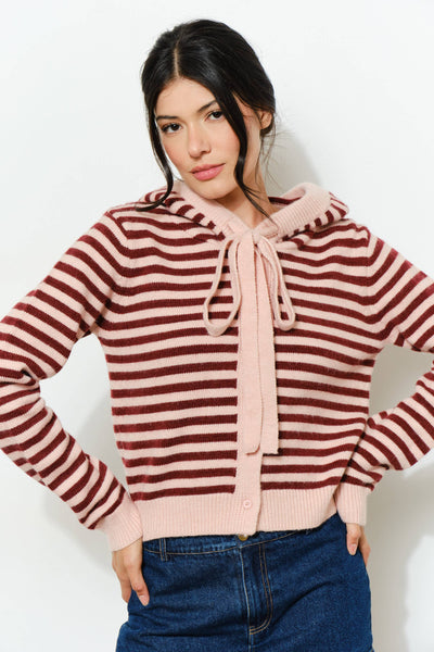 PALMER HOODIE CARDIGAN