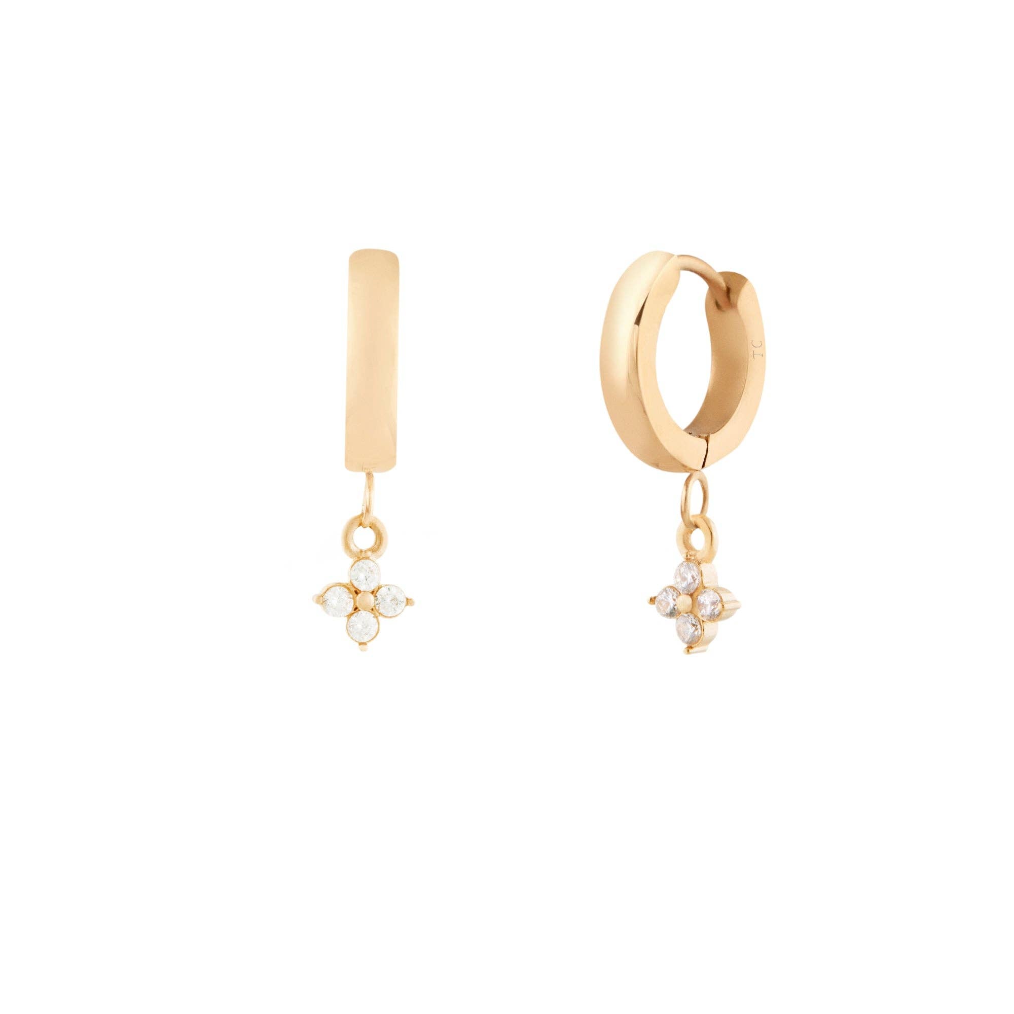 Merveilles Hoops - Gold Plated