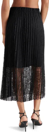 Keira Pleated Lace Skirt