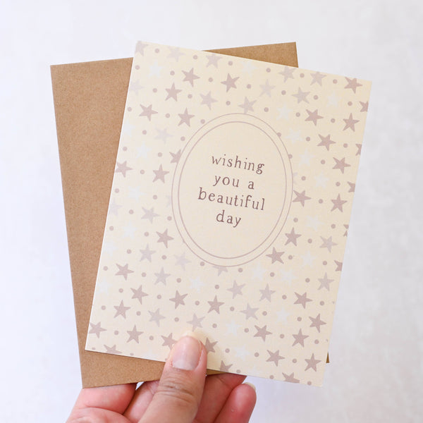 Wishing You A Beautiful Day Card