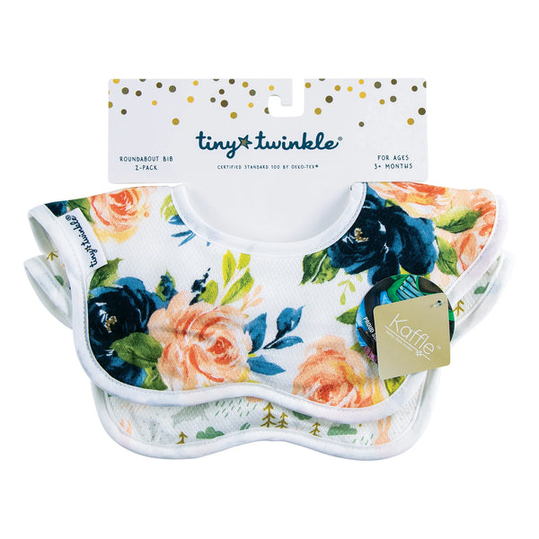 Kaffle Roundabout Bib 2PK - Blush Set