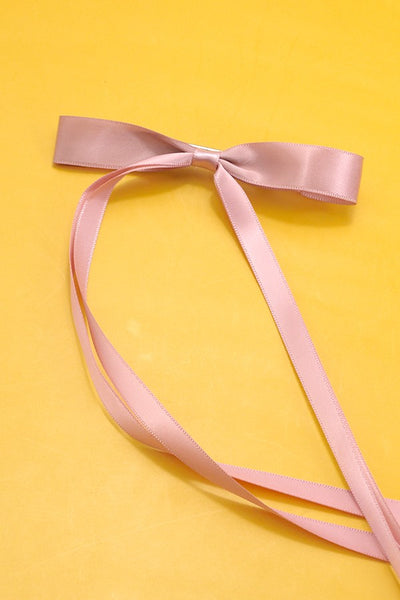 BOW HAIR CLIP LONG