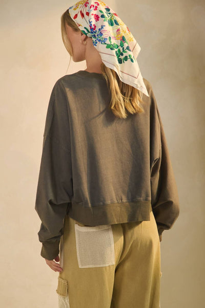 Cargo-style Wide-leg Pants