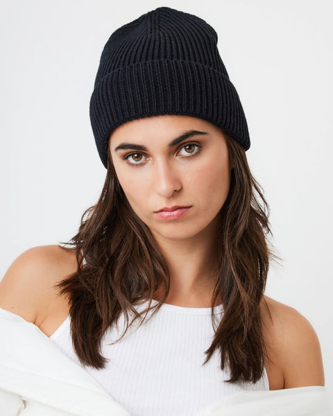 Recycled Beanie in Black