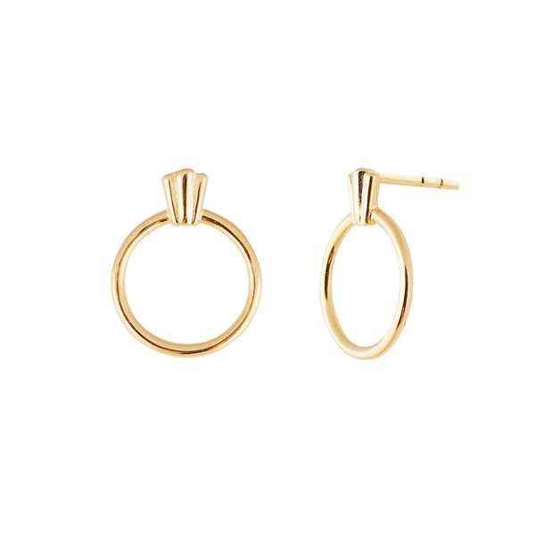 Laure Earrings - Vermeil