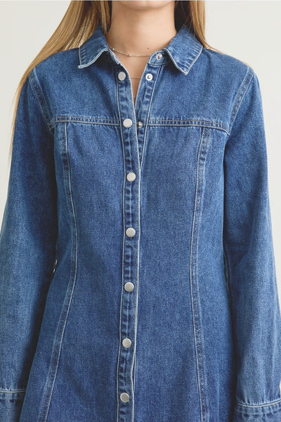 Denim Mini Dress