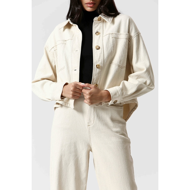 Cotton Cream Jacket