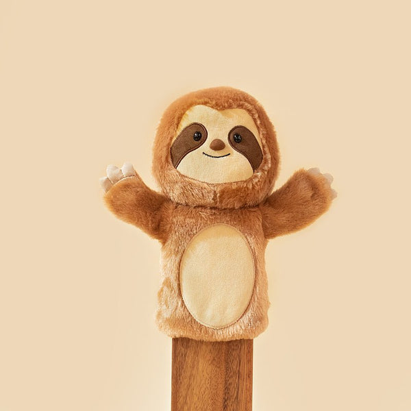 SIMPLICUTE OLIVER THE SLOTH HAND PUPPET