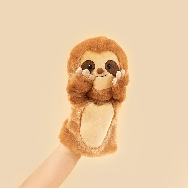 SIMPLICUTE OLIVER THE SLOTH HAND PUPPET