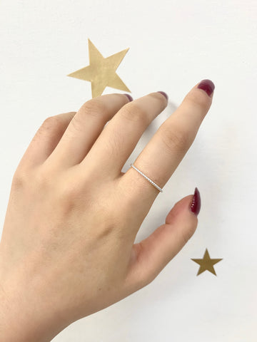 TWISTED STACKER RING (GOLD & SILVER)