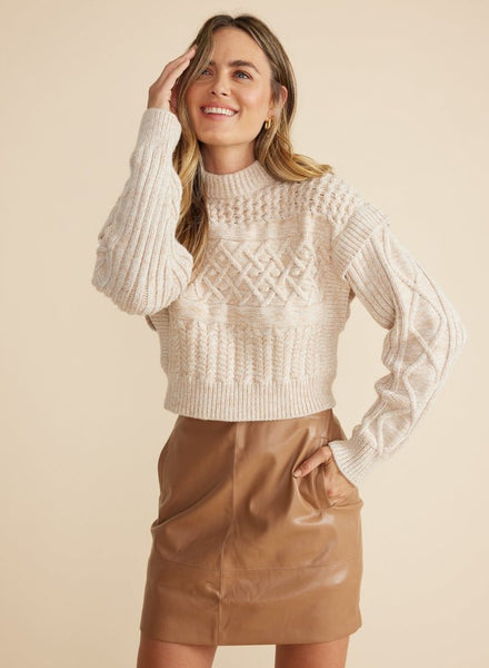 JOLENE CABLE KNIT JUMPER (LAST ONE)